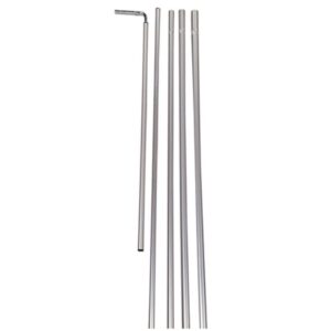 Pole For Rectangle Flags – 3′ (feet) Arms – Aluminum Pole Kit