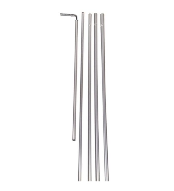 Pole For Rectangle Flags – 3′ (feet) Arms – Aluminum Pole Kit